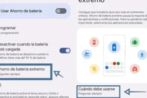 Modo ahorro extremo de Android: cuándo usarlo