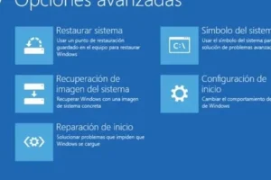 Recupera el arranque de Windows con Reparación avanzada